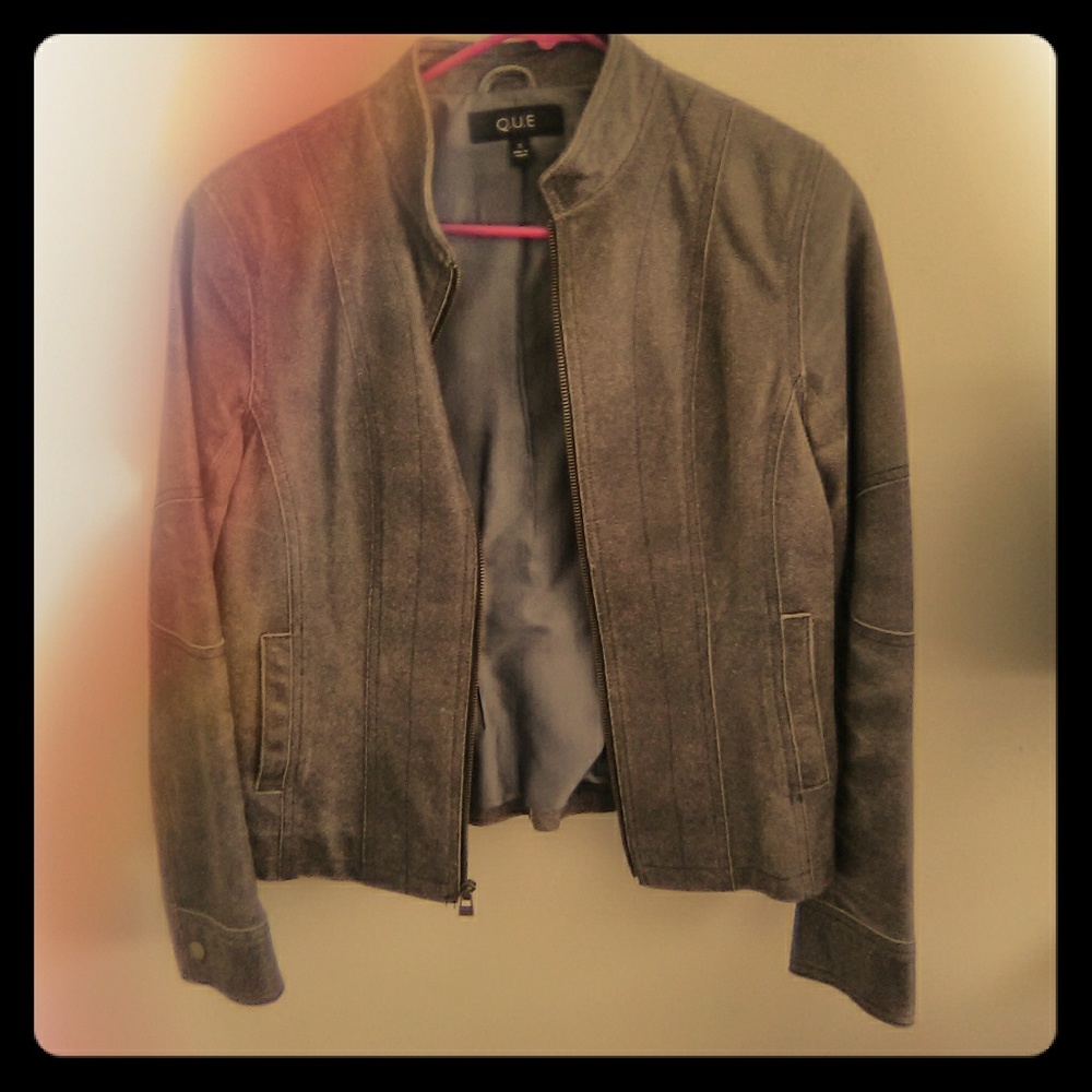 Leather jacket